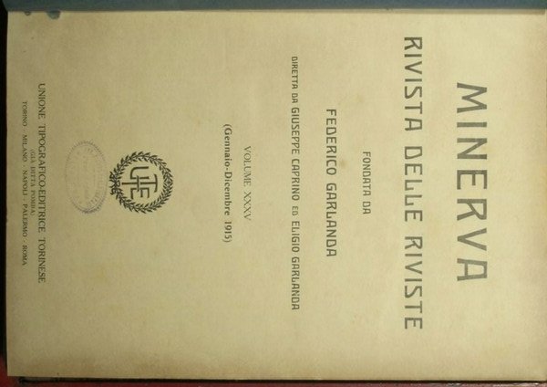 Minerva - Rivista delle riviste - 1915
