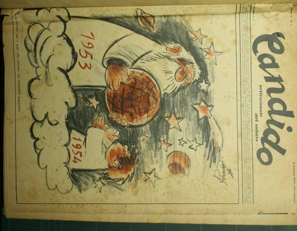 Candido - Anno X, N. 1/52 - 3 Gennaio/26 Dicembre 1954