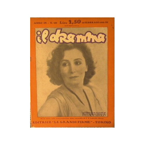 Il dramma - 1933 - Numeri 160, 161, 165, 162