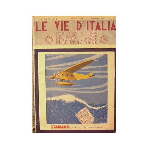 Rivista mensile del Touring Club Italiano ' Le Vie D'Italia … | Immagine principale
