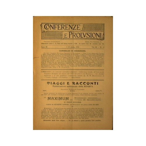 Conferenze e prolusioni | Immagine principale