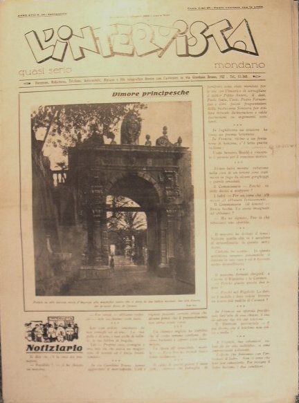 Settimanale l'intervista - anno XVII n. 23 - domenica 9 …