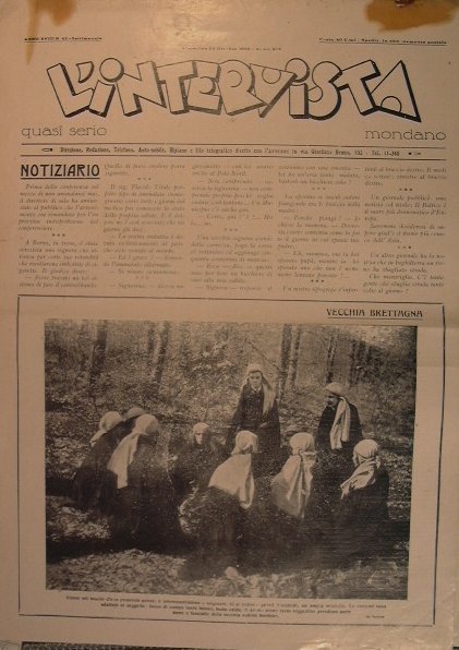 Settimanale l'intervista - anno XVIII n. 42 - domenica 25 … | Immagine principale