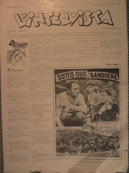 Settimanale l'intervista - anno XIX n. 2 - domenica 9 …