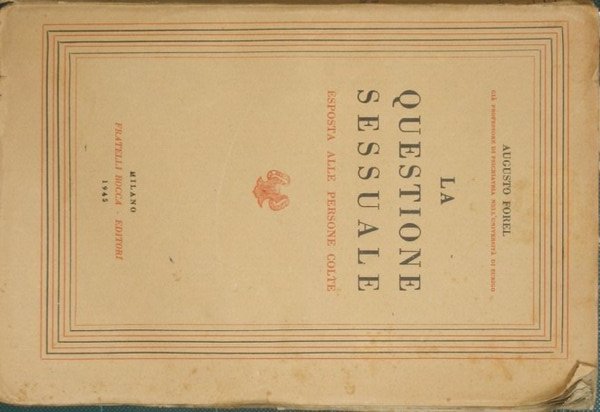 La questione sessuale
