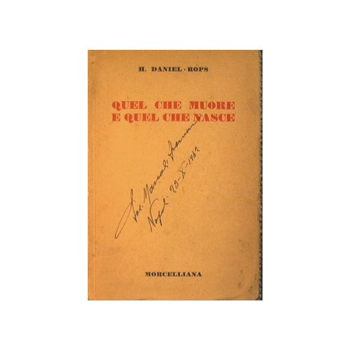 Quel che muore e quel che nasce