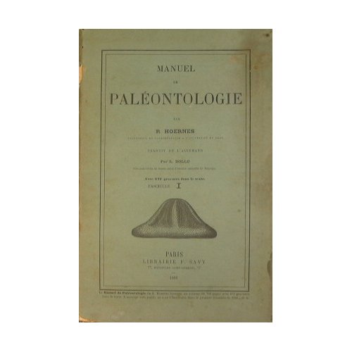 Manuel de paléontologie