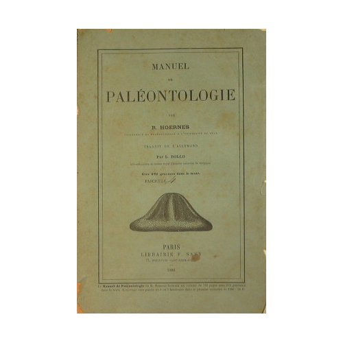 Manuel de paléontologie