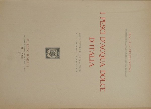 I pesci d'acqua dolce d'Italia | Immagine principale