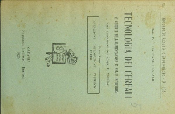 Tecnologia dei cereali | Immagine principale