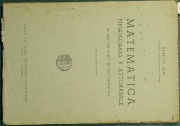 Matematica finanziaria e attuariale | Immagine principale