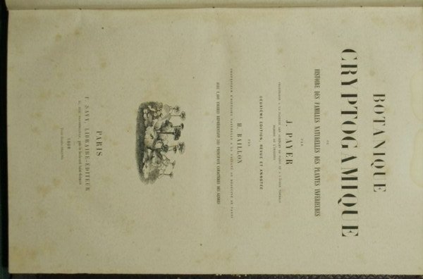 Botanique cryptogamique