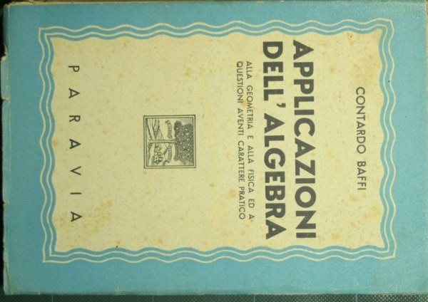 Applicazioni dell'algebra