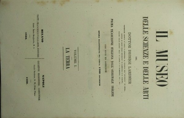 Il museo delle scienze e delle arti del dottor Dionigi …