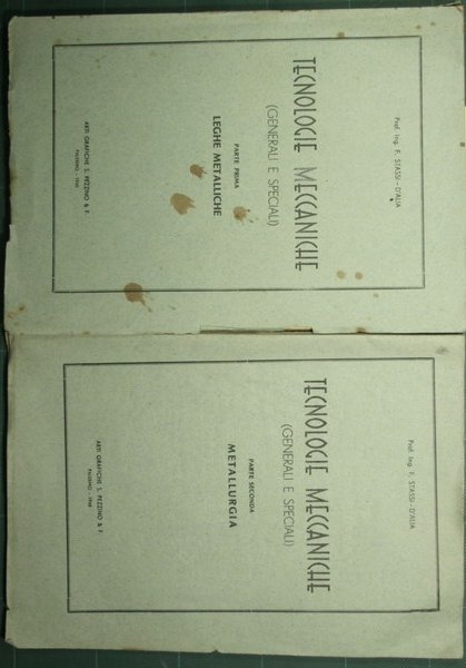 Tecnologie meccaniche (generali e speciali)