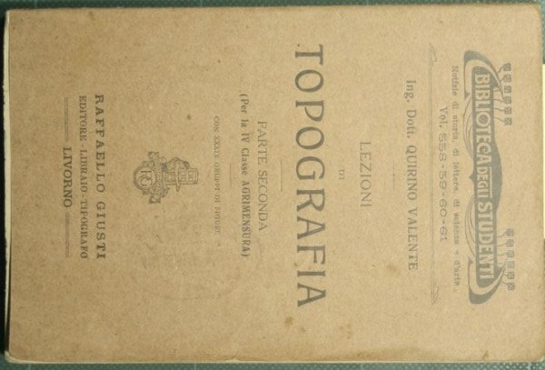 Lezioni di topografia - Parte seconda
