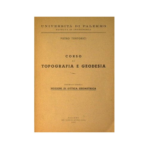 Corso di topografia e geodesia