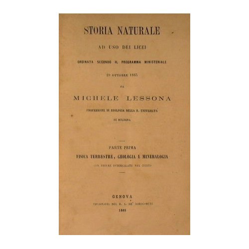 Storia naturale ad uso dei licei