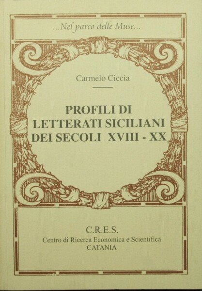 Profili di letterati siciliani