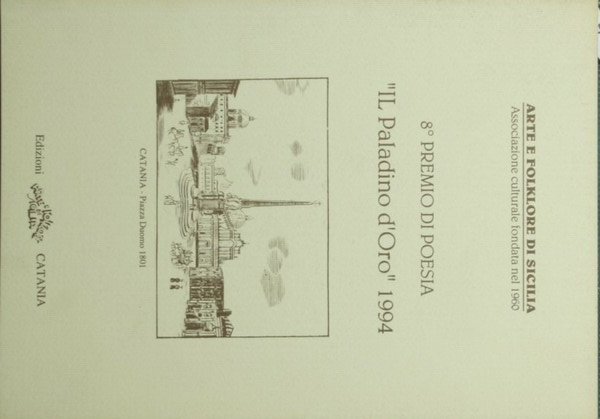 8° premio di poesia Il Paladino d'Oro 1994