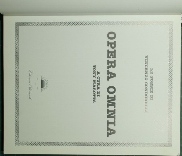 Opera omnia