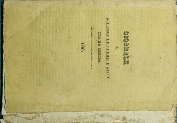 Giornale di scienze lettere ed arti per la Sicilia. Dicembre 1837 - N. 180