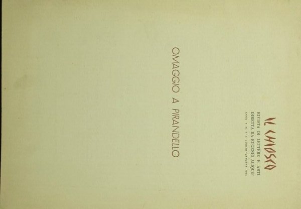 Omaggio a Pirandello