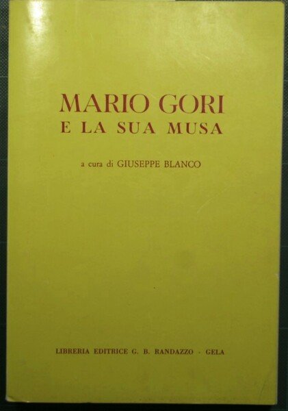 Mario Gori e la sua musa