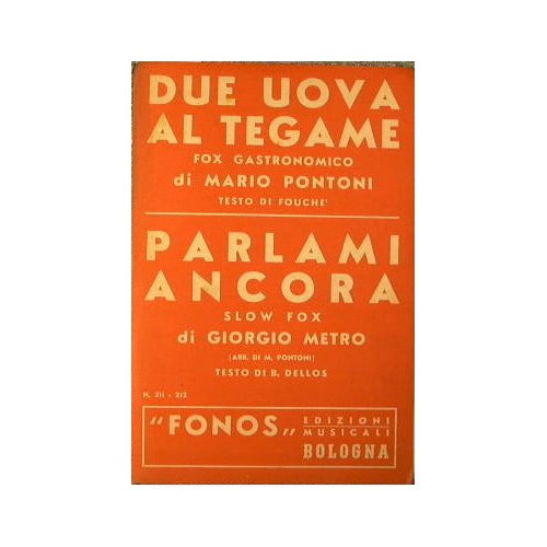 Due uova al tegame ( fox gastronomico ) - Parlami …