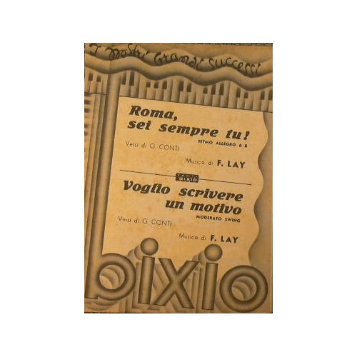 Roma sei sempre tu ( ritmo allegro 6/8 ) - …