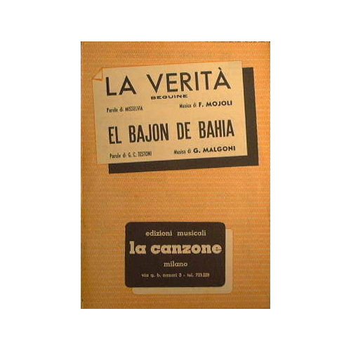 La verità ( beguine ) - El bajon de bahia