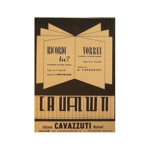 Ricordi tu? ( canzone valzer lento ) - Vorrei ( … | Immagine Gallery 1