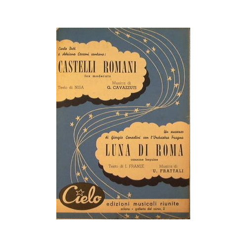 Castelli Romani ( fox moderato ) - Luna di Roma …