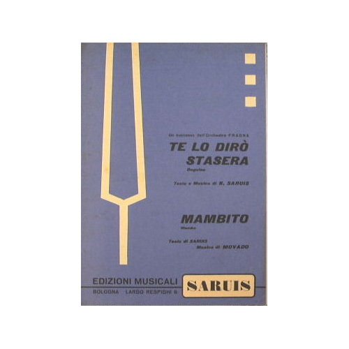 Te lo dirò stasera ( beguine ) - Mambito ( …