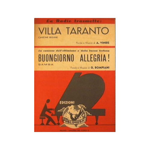 Villa Taranto ( canzone beguine ) - Buongiorno allegria ( …