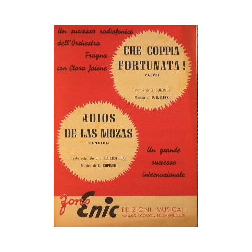 Che coppia fortunata ( valzer ) - Adios de las …