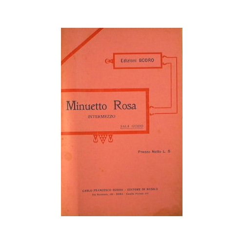 Minuetto Rosa ( intermezzo )