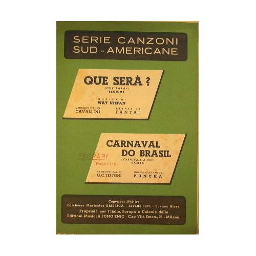 Que serà ( beguine ) - Carnaval do Brasil ( …