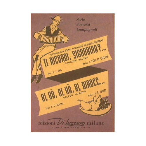 Ti ricordi signorina? ( canzone valzer ) - El va … | Immagine Gallery 1