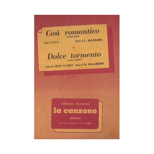 Così romantico ( valzer lento ) - Dolce Tormento ( …