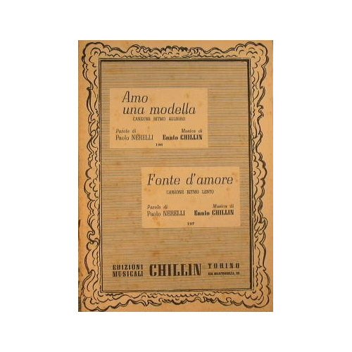 Amo una modella ( canzone ritmo allegro ) - Fonte …