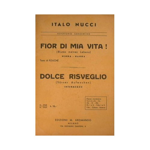 Fior di mia vita ( blume meines Lebens ) ( …