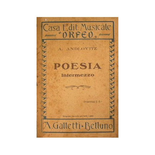 Poesia ( intermezzo )