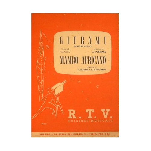 Giurami ( canzone beguine ) - Mambo africano ( mambo …