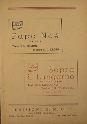 Papà Noè ( samba ) - Sopra il Lungarno ( …