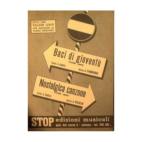 Baci di gioventù ( valzer lento ) - Nostalgica canzone …