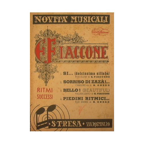 Si dolcissima sillaba ( fox slow ) - Sorriso di …