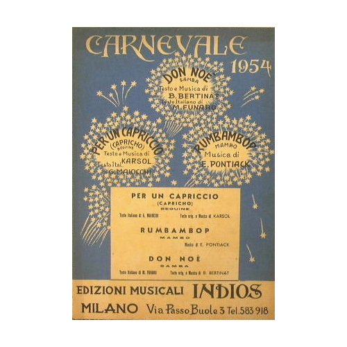 Per un capriccio ( capricho ) ( beguine ) - …