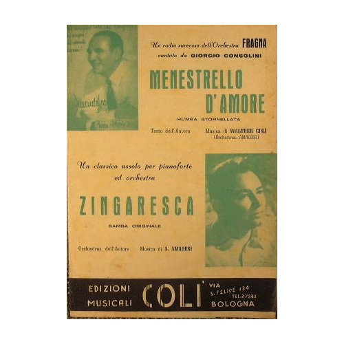 Menestrello d'Amore ( rumba stornellata ) - Zingaresca ( samba …
