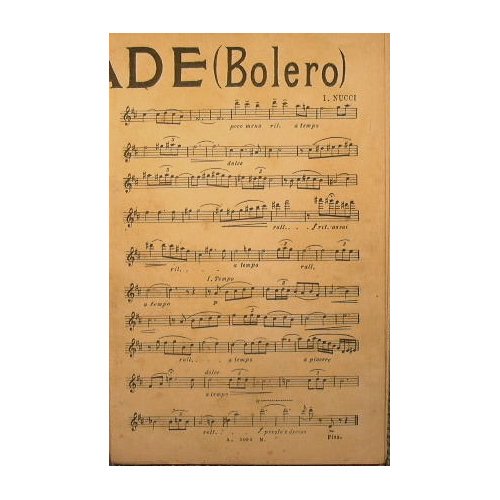 Serenade ( bolero ) ( allegretto )